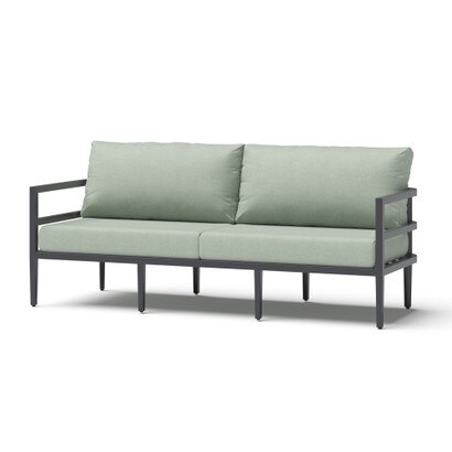 Morelia 80in Sunbrella® Outdoor Patio Sofa - Canvas Oasis