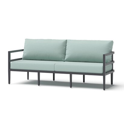 Morelia 80in Sunbrella® Outdoor Patio Sofa - Canvas Spa