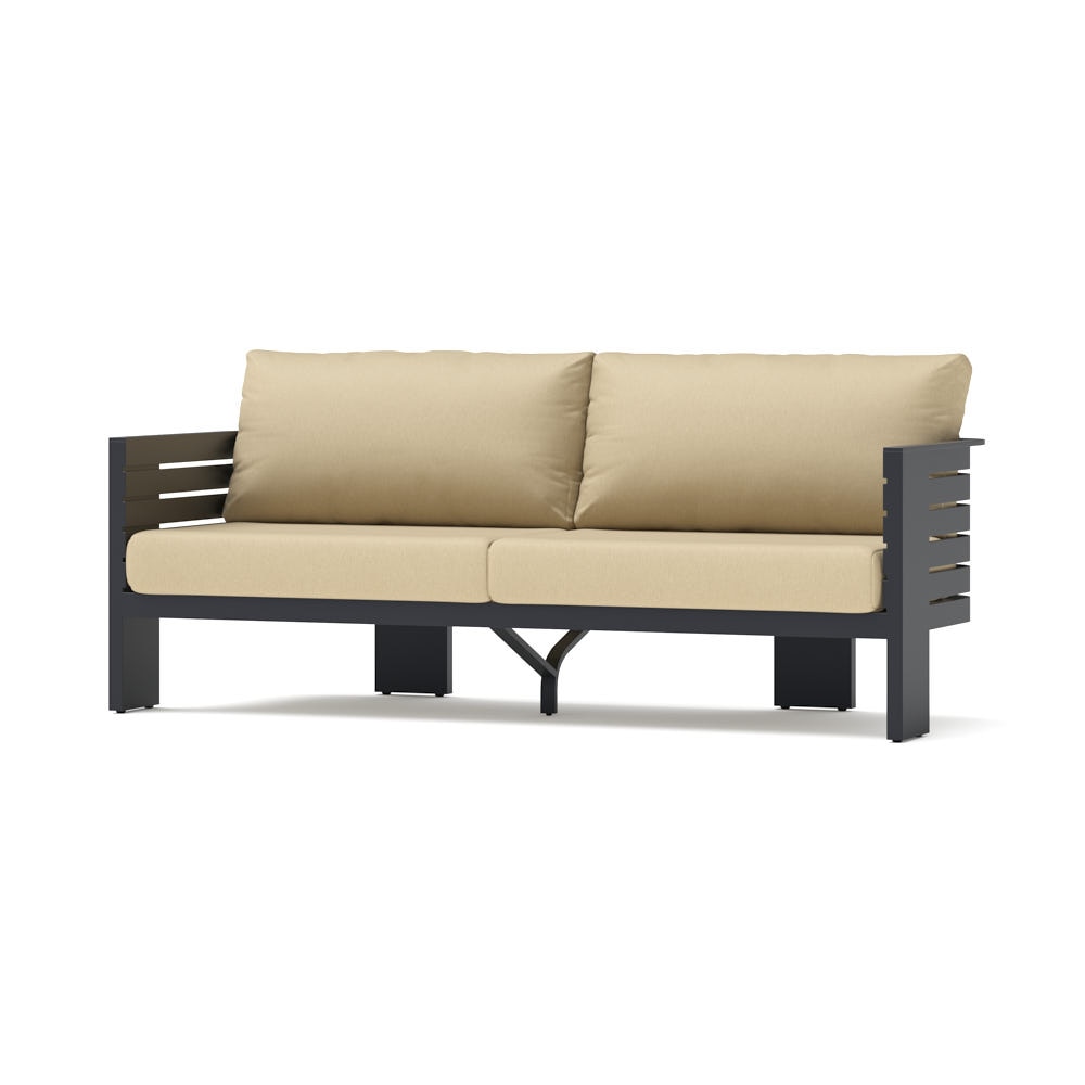 Pluma 80in Sunbrella® Outdoor Patio Sofa - Canvas Beige
