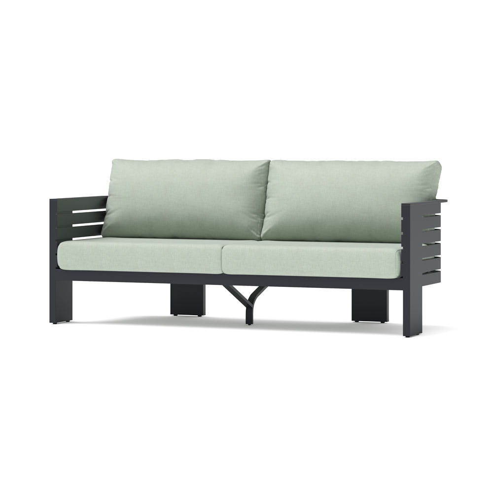 Pluma 80in Sunbrella® Outdoor Patio Sofa - Canvas Oasis