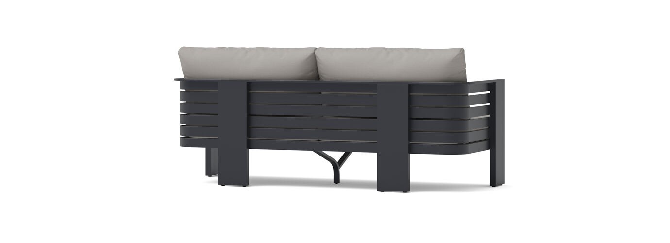 Pluma 80in Outdoor Patio Sofa - Thumbnail 2