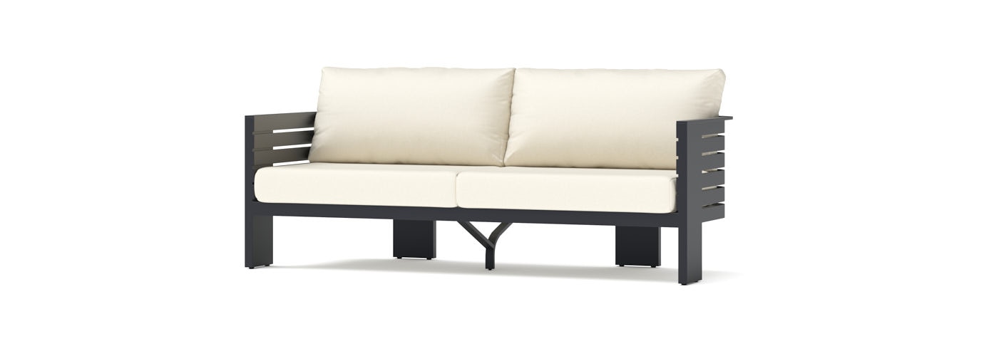 Pluma 80in Outdoor Patio Sofa - Thumbnail 3