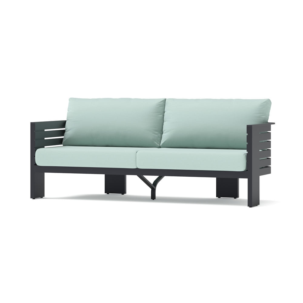 Pluma 80in Sunbrella® Outdoor Patio Sofa - Canvas Spa