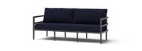 Morelia 4 Piece Sunbrella® Outdoor Patio Seating Set - Canvas Navy