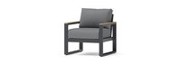 Sierra 4 Piece Outdoor Patio Seating Set - Canvas Charcoal