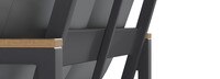 Sierra 4 Piece Outdoor Patio Seating Set - Canvas Charcoal