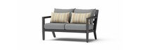 Thelix™ 5 Piece Sunbrella® Outdoor Seating Set - Charcoal Gray