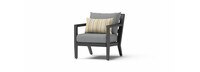 Thelix™ 5 Piece Sunbrella® Outdoor Seating Set - Charcoal Gray