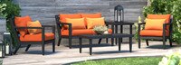 Thelix™ 5 Piece Sunbrella® Outdoor Seating Set - Navy Blue