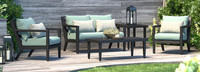 Thelix™ 5 Piece Sunbrella® Outdoor Seating Set - Spa Blue