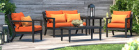 Thelix™ 5 Piece Sunbrella® Outdoor Seating Set - Tikka Orange
