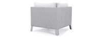 Portofino® Sling 6 Piece Sunbrella® Outdoor Sectional - Space Gray