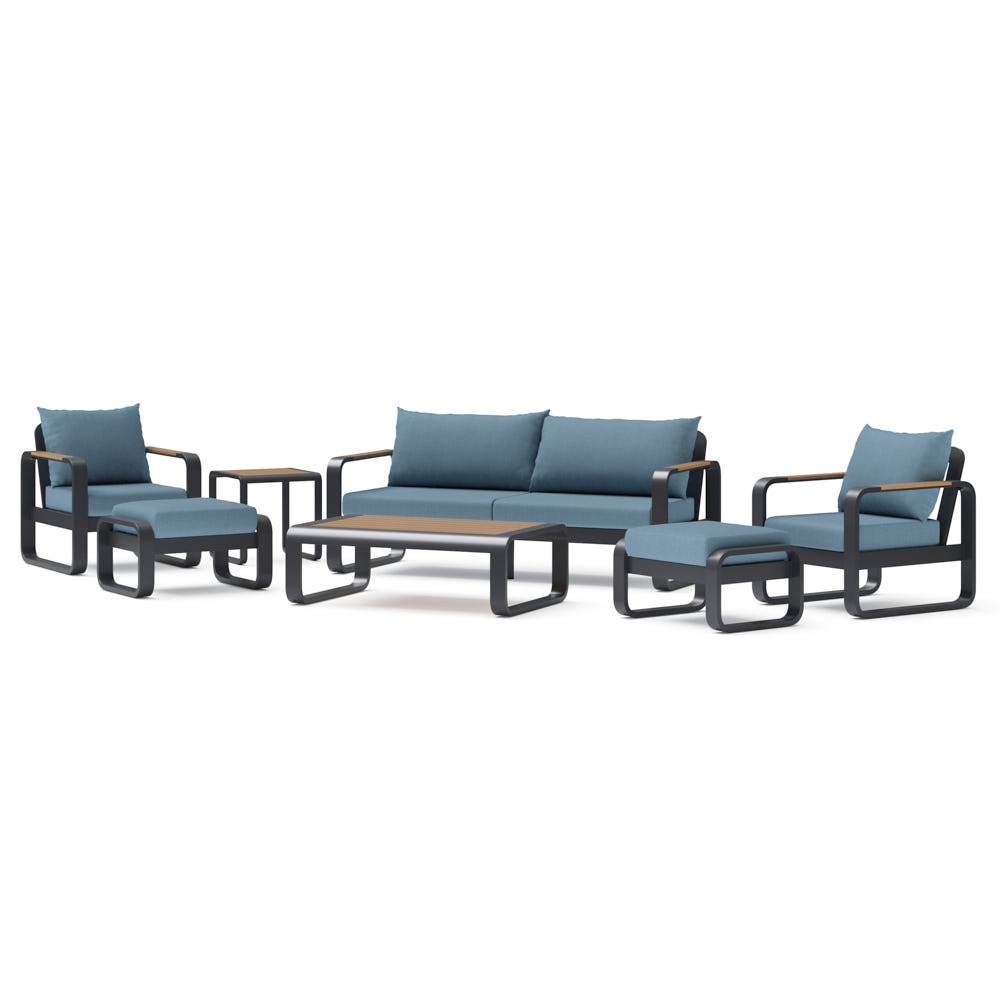 Andes 7 Piece Outdoor Patio Seating Set