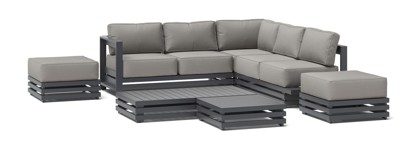 Avondale 7 Piece Outdoor Sectional Seating Set