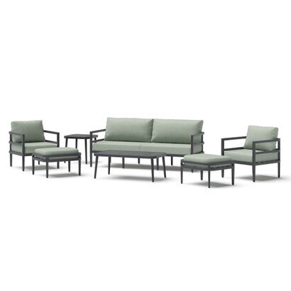 Morelia 7 Piece Sunbrella® Outdoor Patio Seating Set - Canvas Oasis