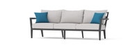 Venetia™ 7 Piece Sunbrella® Outdoor Motion Seating Set - Gray