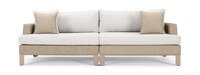 Portofino® Sling 8 Piece Sunbrella® Outdoor Deep Seating Set - Beige Fennel