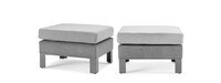 Portofino® Sling 8 Piece Sunbrella® Outdoor Deep Seating Set - Space Gray