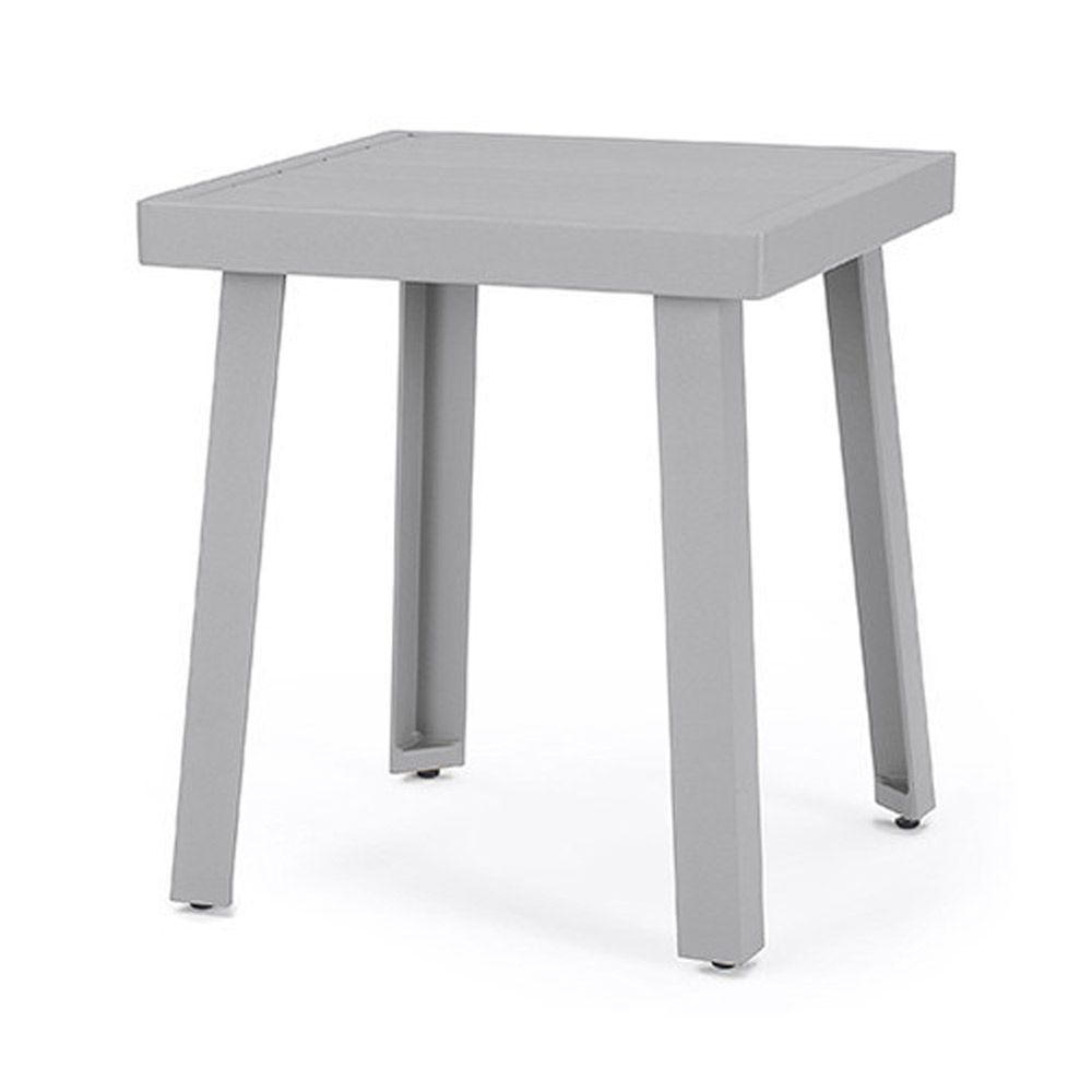 Portofino® Modern Sling 20x18 Aluminum Side Table