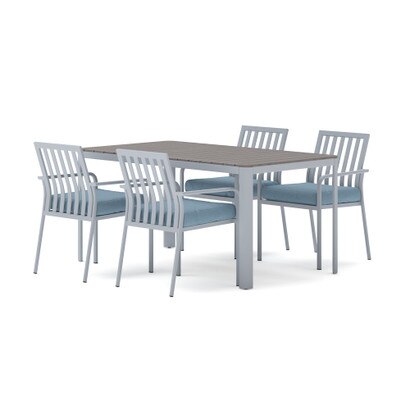 Vera™ 5 Piece Dining Set - Newport Blue