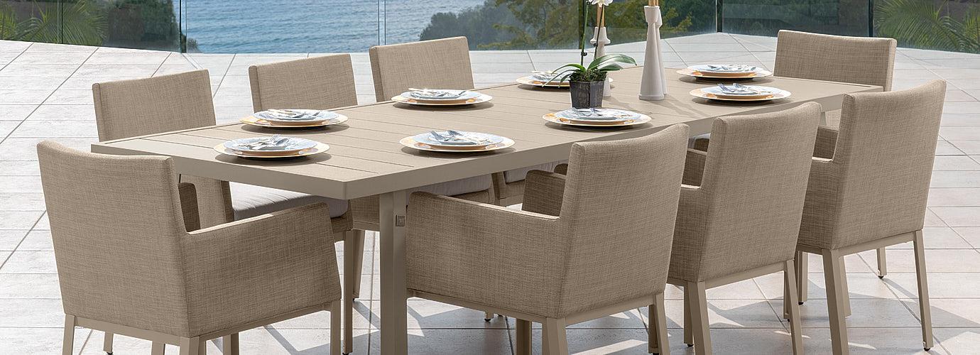 RST Brands Portofino Sling Outdoor Dining Set - Thumbnail 2