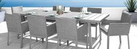 Portofino® Sling 9 Piece Dining Set - Space Gray