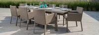 Portofino® Sling 9 Piece Dining Set - Space Gray