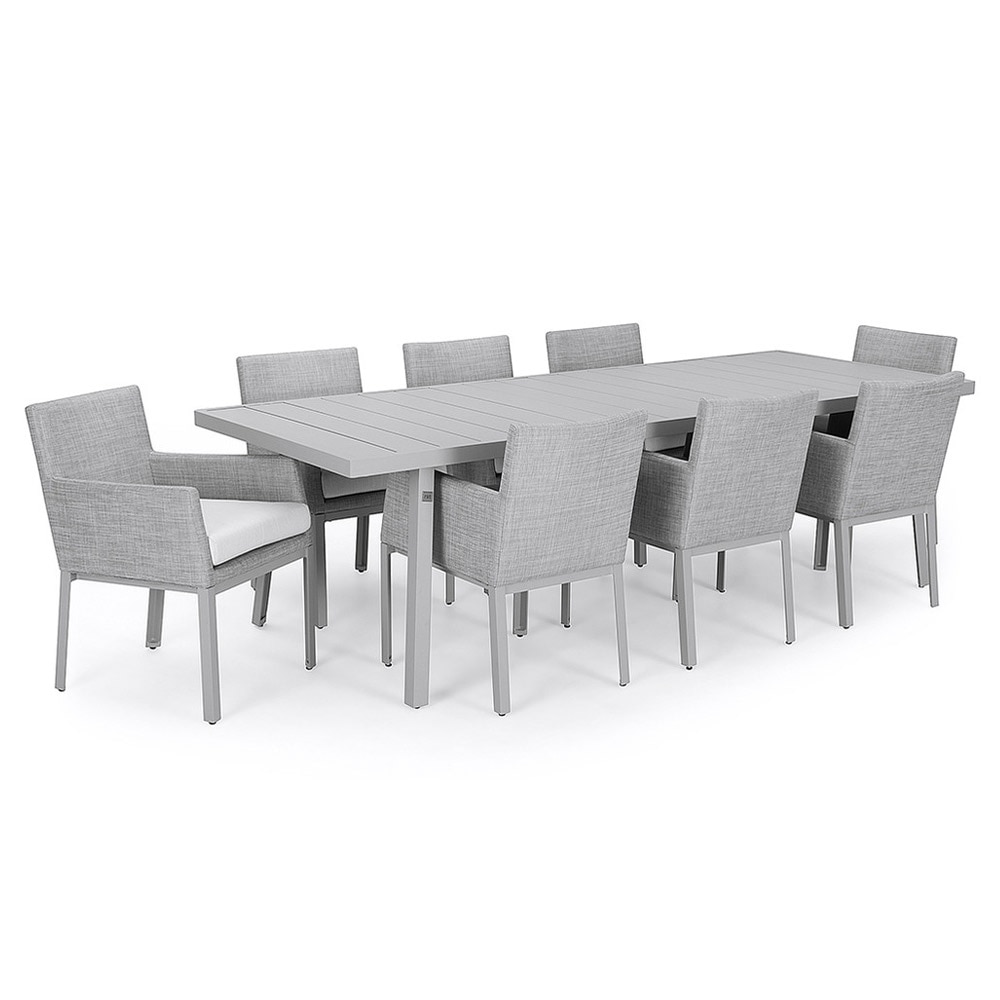 Portofino® Sling 9 Piece Dining Set - Space Gray