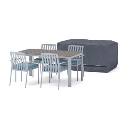 Vera™ 5 Piece Dining & Storage Cover Set - Newport Blue