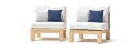 Benson™ Armless Chairs - Bliss Ink