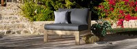 Benson™ Armless Chairs - Spa Blue