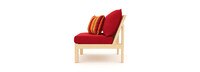Benson™ Armless Chairs - Sunset Red