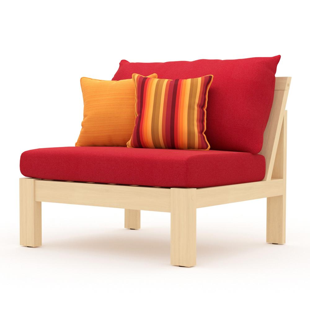 Benson™ Armless Chairs - Sunset Red