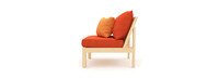 Benson™ Armless Chairs - Tikka Orange