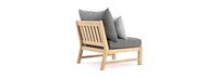 Kooper™ Armless Chairs - Charcoal Gray