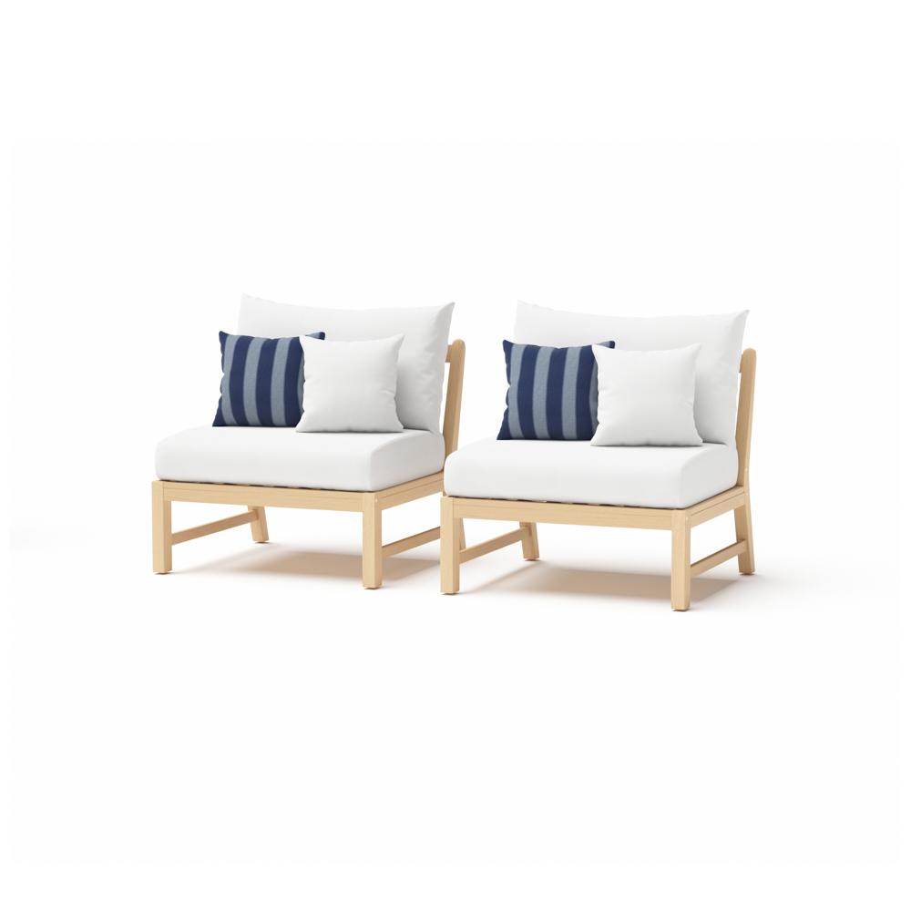 Kooper™ Armless Chairs - Centered Ink