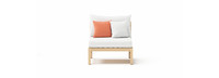 Kooper™ Armless Chairs - Cast Coral