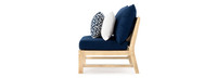 Kooper™ Armless Chairs - Navy Blue