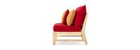 Kooper™ Armless Chairs - Sunset Red