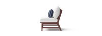 Vaughn™ Set of 2 Outdoor Armless Chairs - Centered Ink