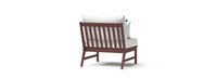 Vaughn™ Set of 2 Outdoor Armless Chairs - Centered Ink