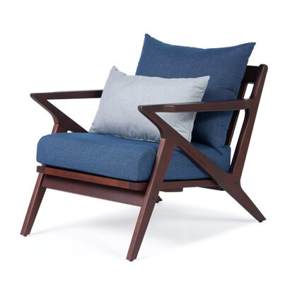 Vaughn™ Indoor Club Chair - Bliss Ink