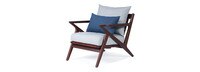 Vaughn™ Indoor Club Chair - Bliss Pebble