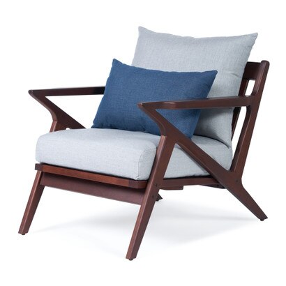 Vaughn™ Indoor Club Chair - Bliss Pebble
