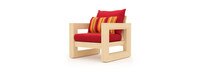 Benson™ Club Chairs - Sunset Red