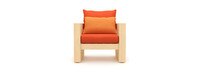 Benson™ Club Chairs - Tikka Orange