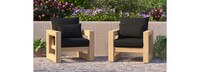 Benson™ Club Chairs - Tikka Orange