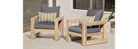 Benson™ Club Chairs - Tikka Orange