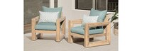 Benson™ Club Chairs - Tikka Orange