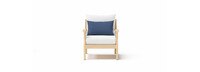 Kooper™ Set of 2 Sunbrella® Outdoor Club Chairs - Bliss Ink